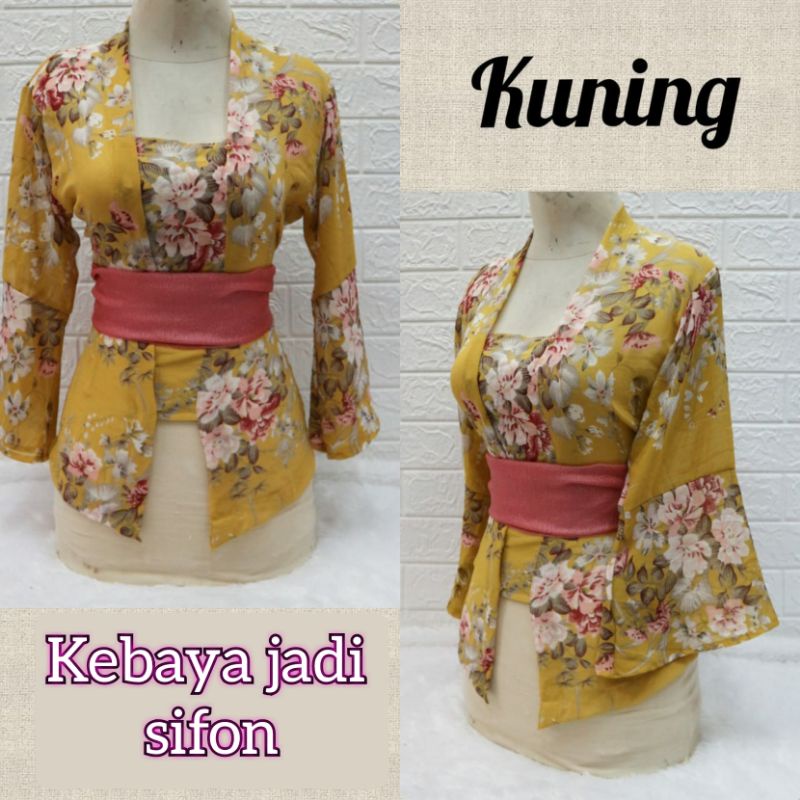 kebaya jadi sifon