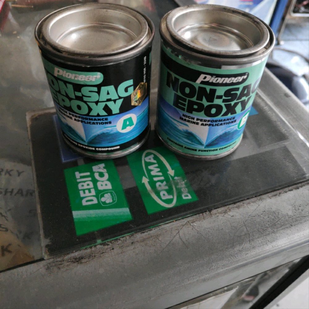 pioneer non sag epoxy tambal tangki bensin bocor lem kapal kering di air Limited