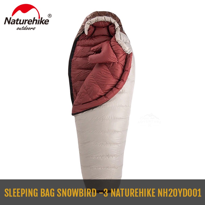 SLEEPING BAG SNOWBIRD -3 NATUREHIKE NH20YD001 MINUS 3