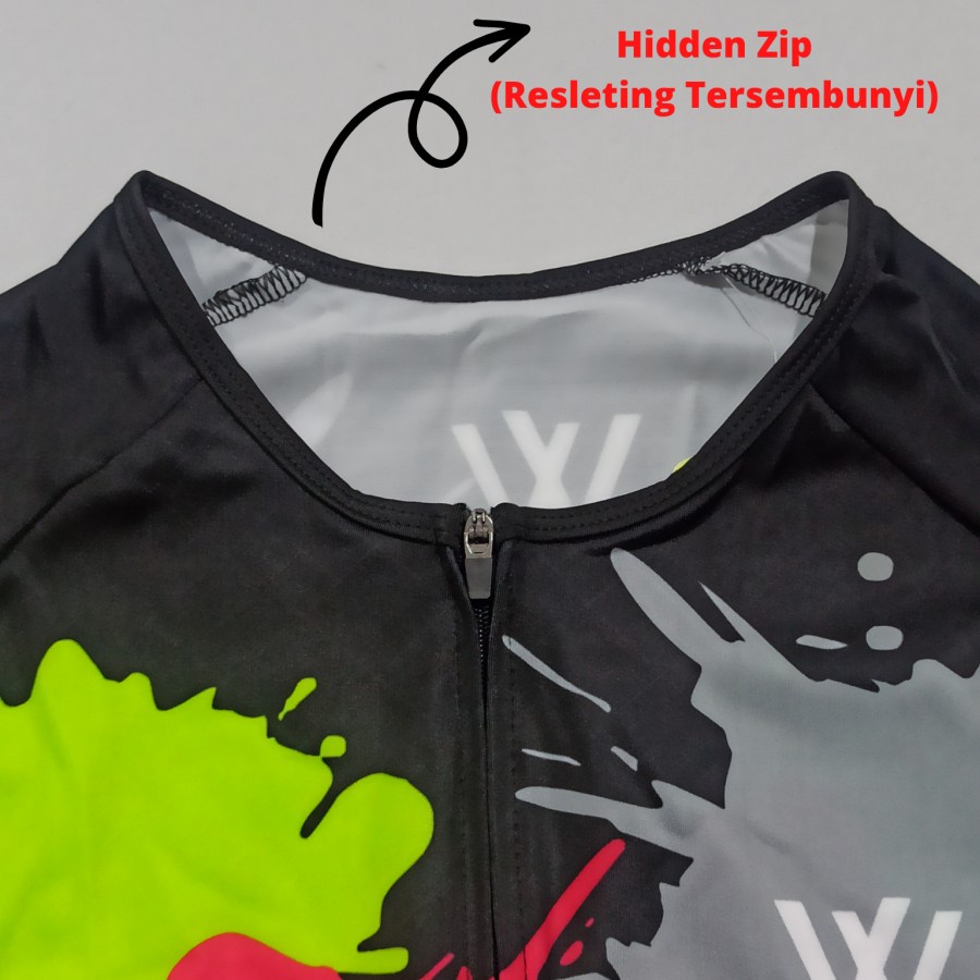 VV TRISUIT TRIATHLON JUMPSUIT RENANG SEPEDA LARI