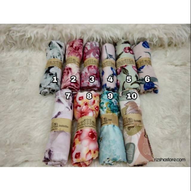 Sale jilbab kerudung segiempat maxmara ori nazilla