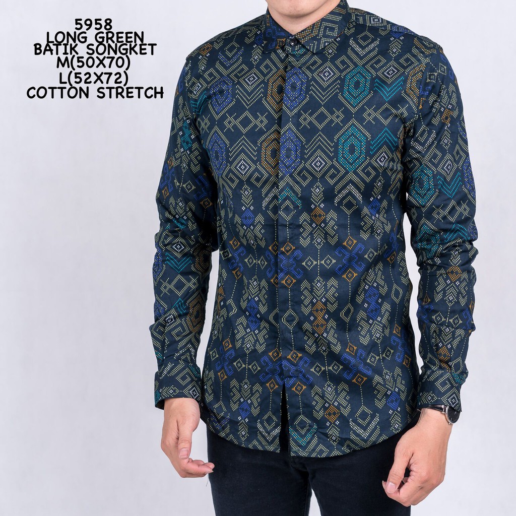 MODEL BAJU BATIK LENGAN PANJANG UNTUK KERJA Shopee Indonesia