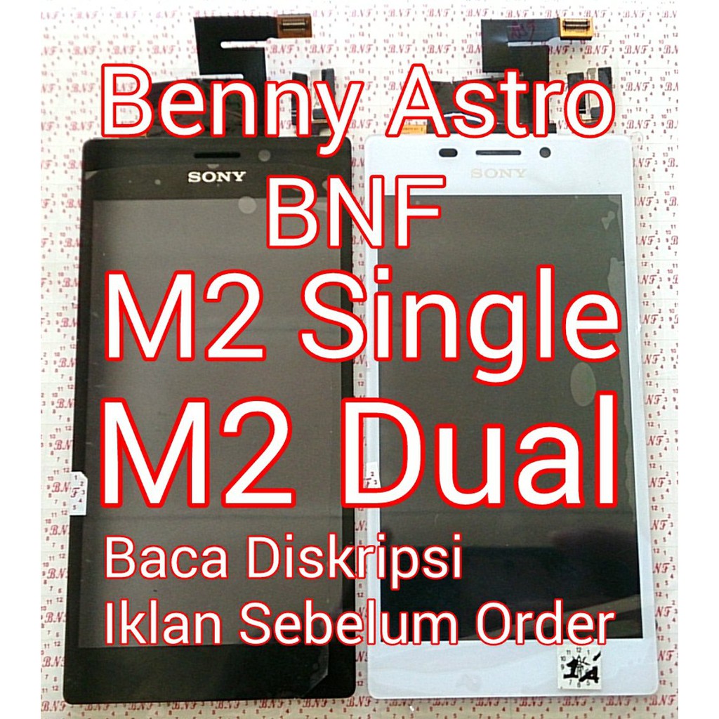 Jual Original LCD plus TouchScreen Sony Xperia M2 Single   M2 Dual   D2305   D2302 Murah
