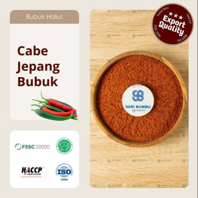

Cabe Jepang Bubuk / Ichimi Togarashi