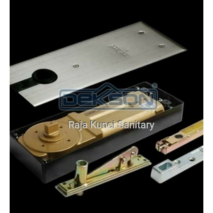 Floor Hinge Dekson BTS 84/Engsel Pintu Kaca/Engsel Tanam/Dekkson