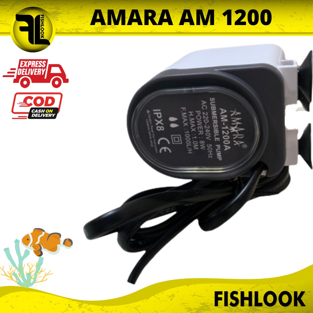 NOASIS POWER HEAD AQUARIUM AMARA AM 1200 A AM - 1200A POMPA AIR CELUP