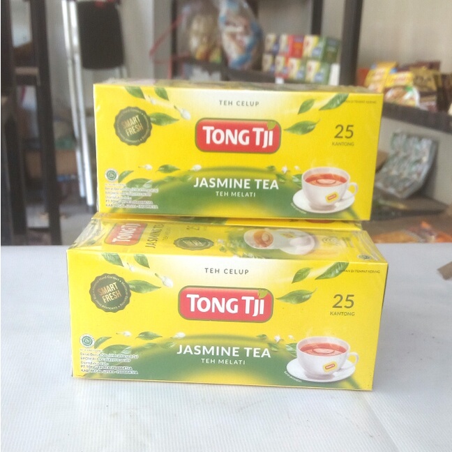 

Tong Tji Teh Celup Melati Jasmine Tea Box isi 25 Kantong