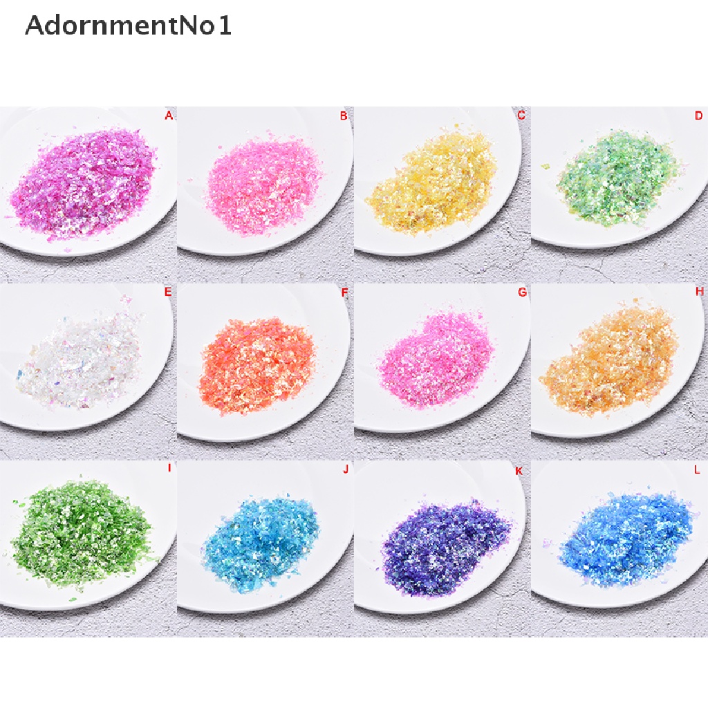 (AdornmentNo1) 20g Cetakan Resin Bentuk Permen Untuk Nail Art DIY