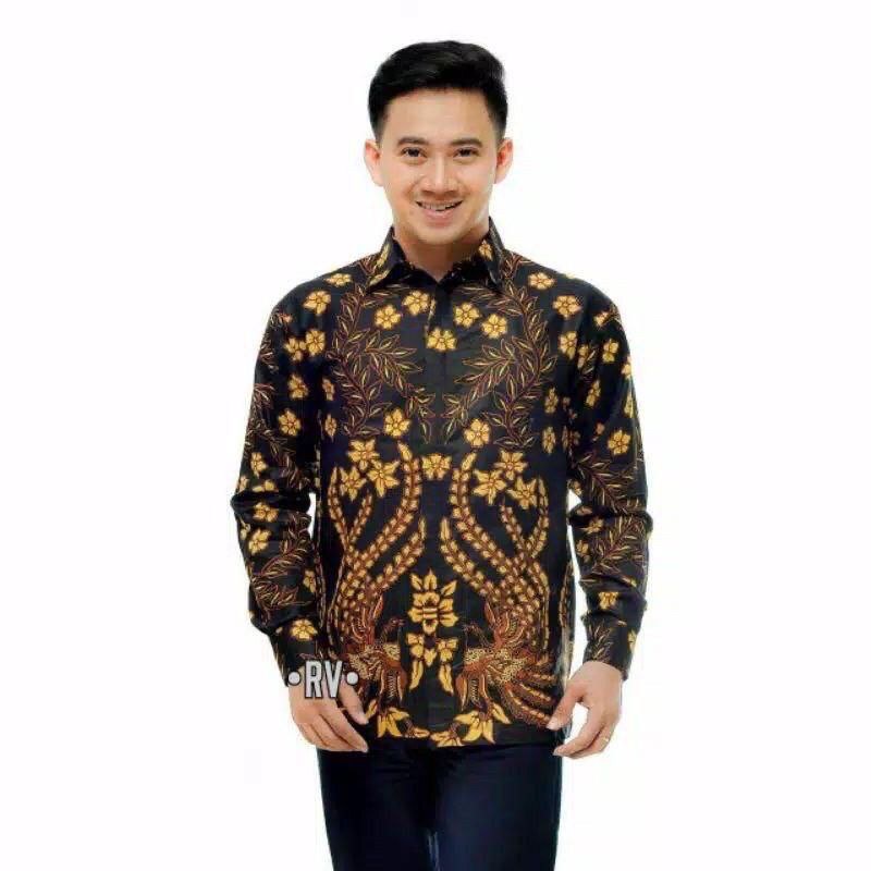 NEW ARRIVAL DISTRO BATIK PRIA BORDIR SOGAN HRB026 BATIKAF NOTOARTO BATIK IPNU-IPPNU HEM