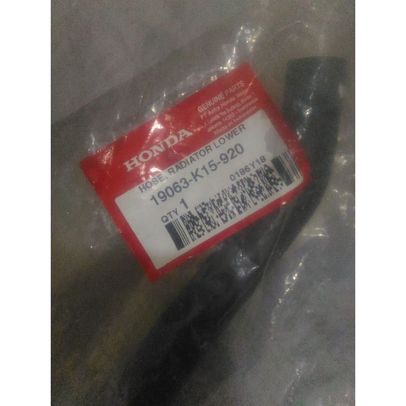 Hose Radiator Lower (Selang radiator) CB 150R LED & CBR 150R LED K45G19063K15920