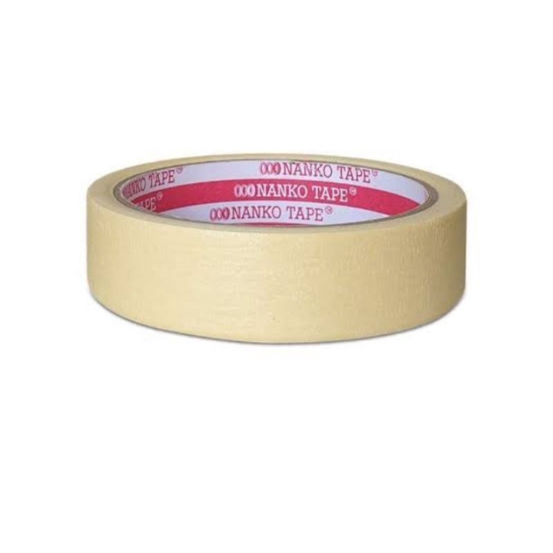 

Lakban kertas / Masking tape 1 inch (24x20) Nanko