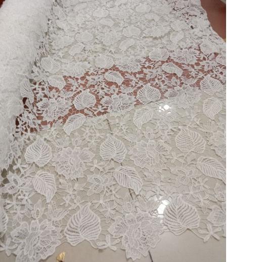 Terbaik Kain Brokat Prada(Brokat Okki)/0,5 Meter/Lengkap Warna. murah