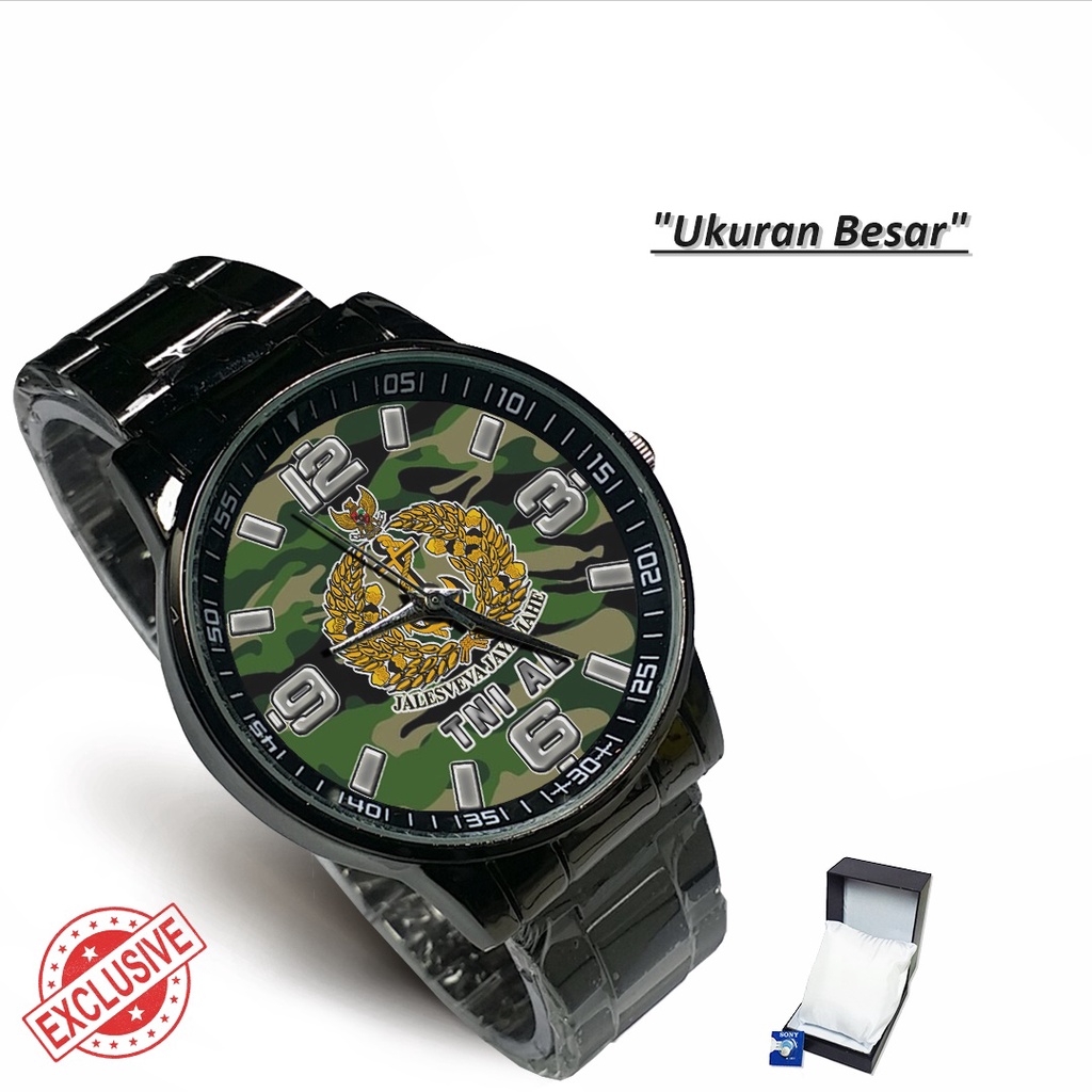 Jam Tangan Rantai Couple ANGKATAN LAUT TNI - 1 (Limited Edition)