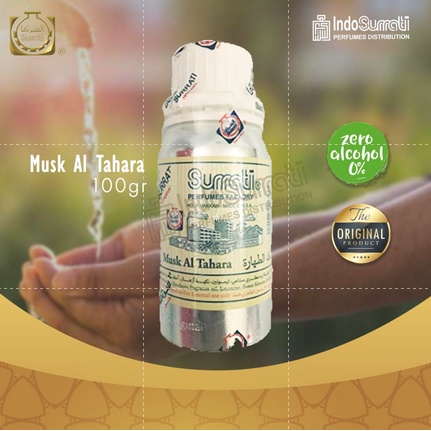 Promo MUSK AL TAHARAH 100gr - Surrati Perfumes Original from Holly Makkah Saudi Arabia | Misk Taharah