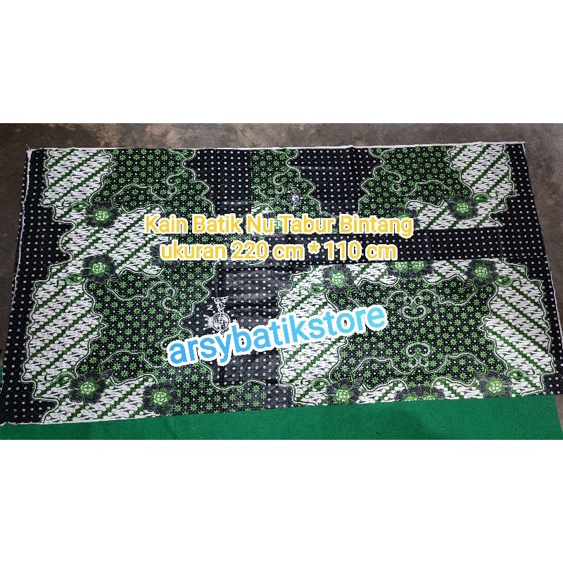 Kain Batik Nu Printing Motif Tabur Bintang Original/Seragam Organisasi Nu Kain Batik Nu Terbaru