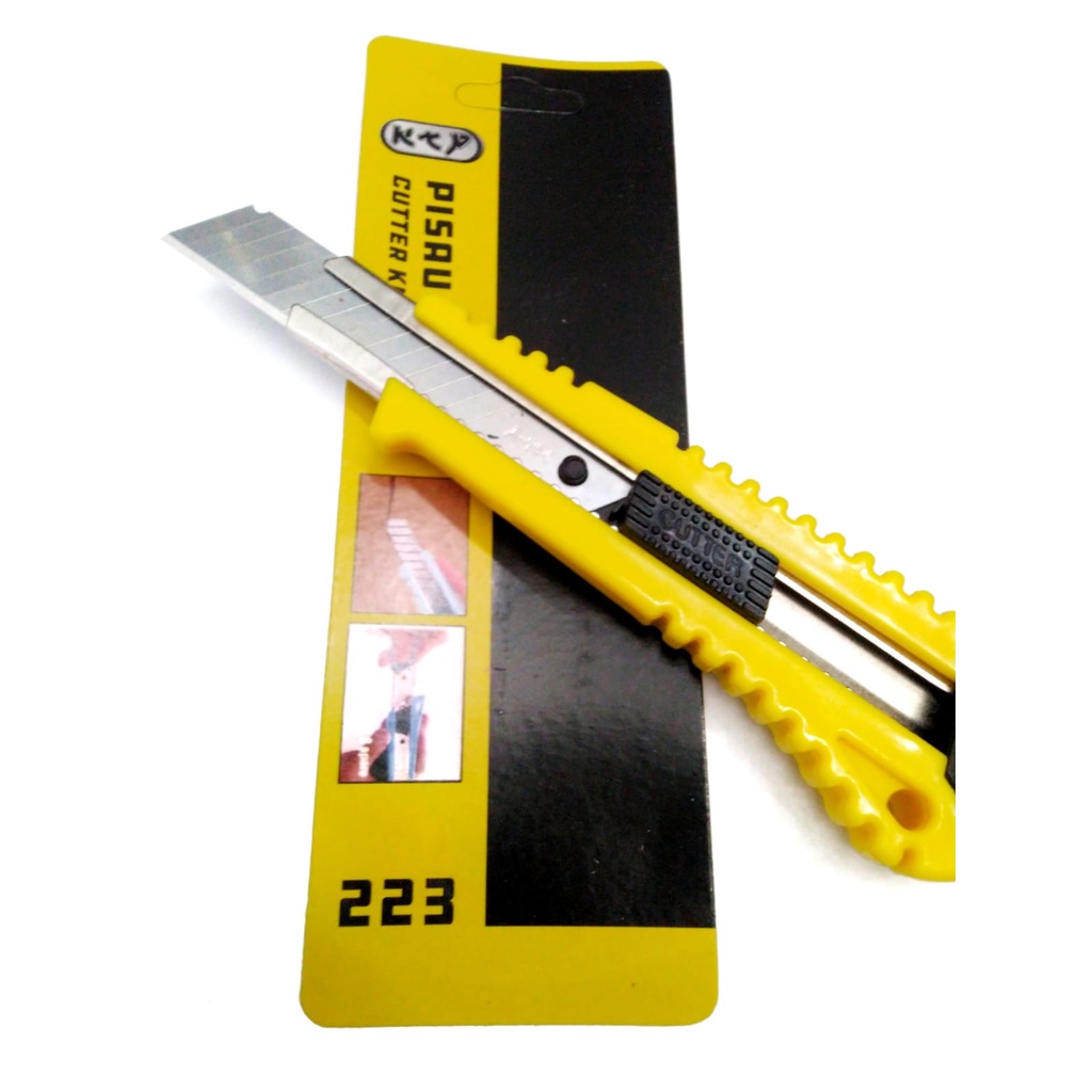 

Alat Pisau Kater Cutter Pemotong Kertas Besar Knife