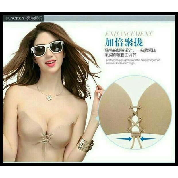 MURAH MERIAH ANGEL WINGS BRA / SILICON BRA / SILIKON BRA TEMPEL / NU BRA 