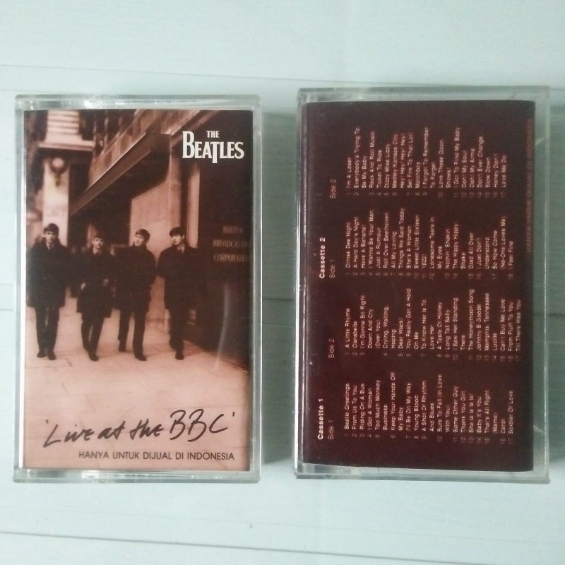 kaset pita the beatles live at the BBC