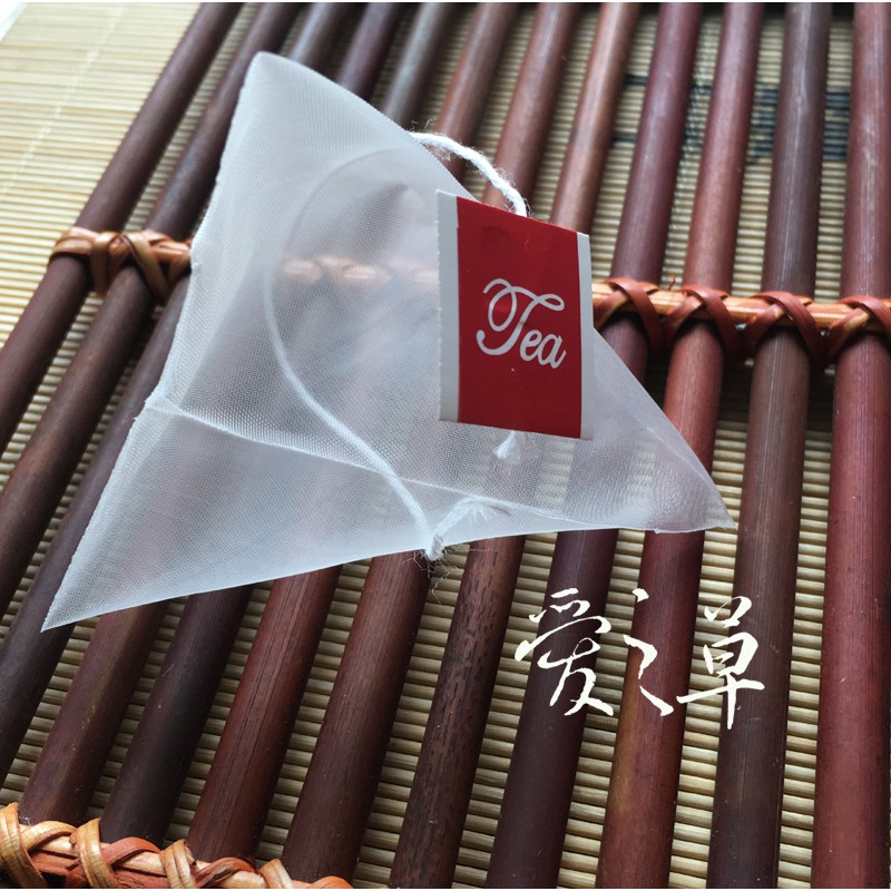 

Nylon Bag for Tea Leaf with Label Tag - Packing Nilon untuk Teh
