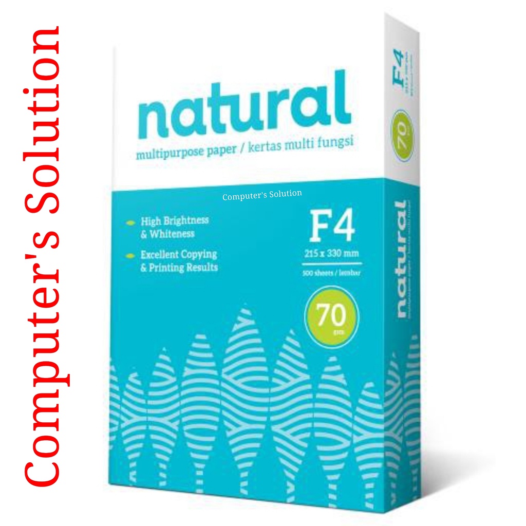 

Kertas F4 Natural 70 Gram