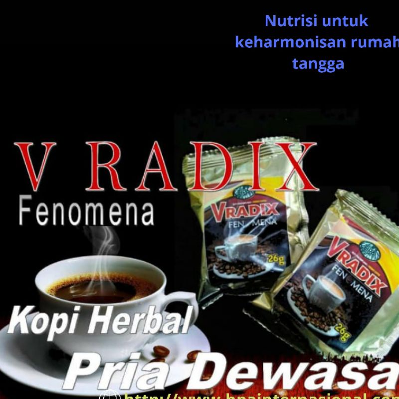 

kopi herbal khusus pria V Radix fenomena