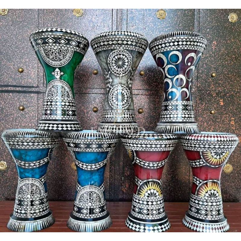 DARBUKA MURAH ALUMINIUM COR 9IN FULLSET