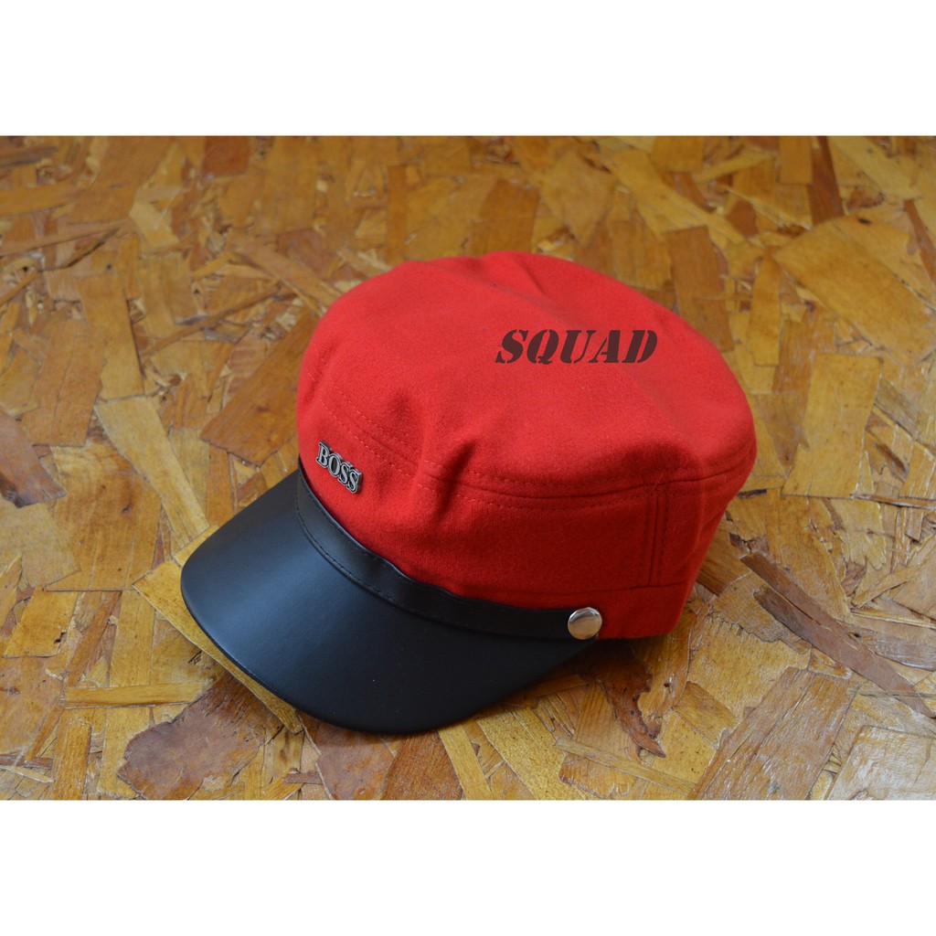 topi squad ajoee pria ariel - topi terkini