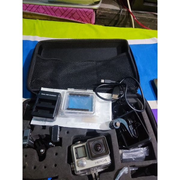 Gopro hero 4 silver fulset