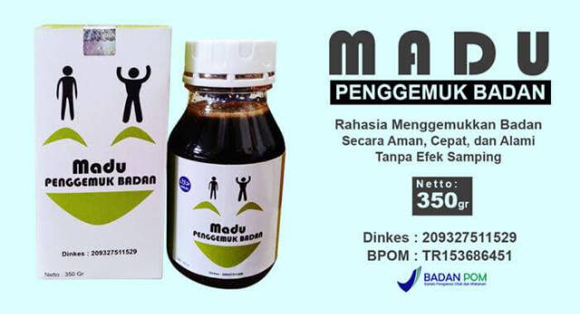 Madu Penggemuk Badan - Gemuk Badan - Meningkatkan Nafsu Makan