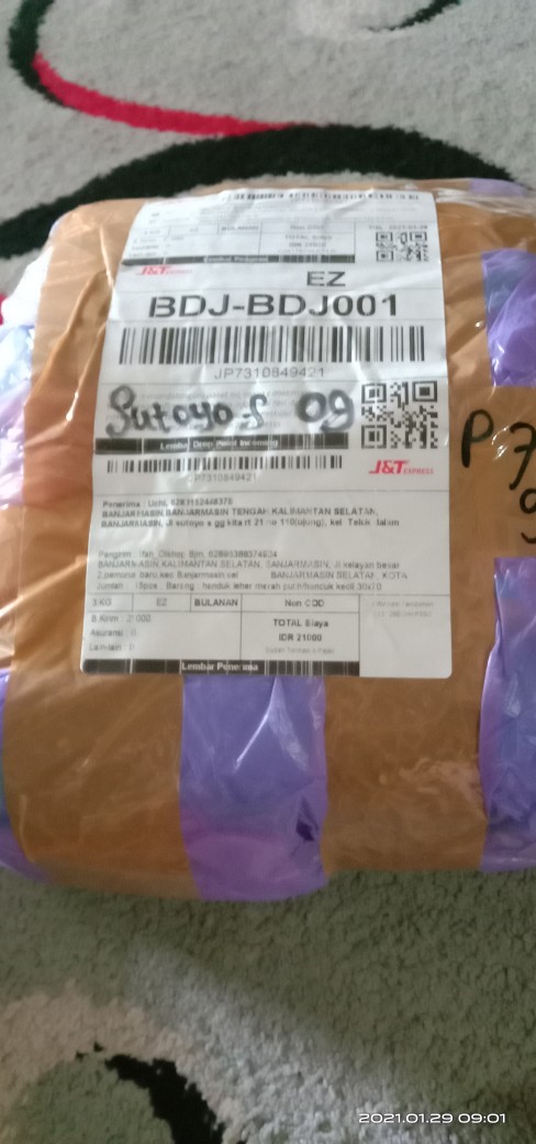 Gurita Bayi Ikat Putih Nb/pcs