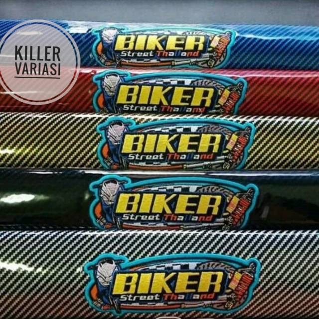 Kulit jok carbon biker kevlar