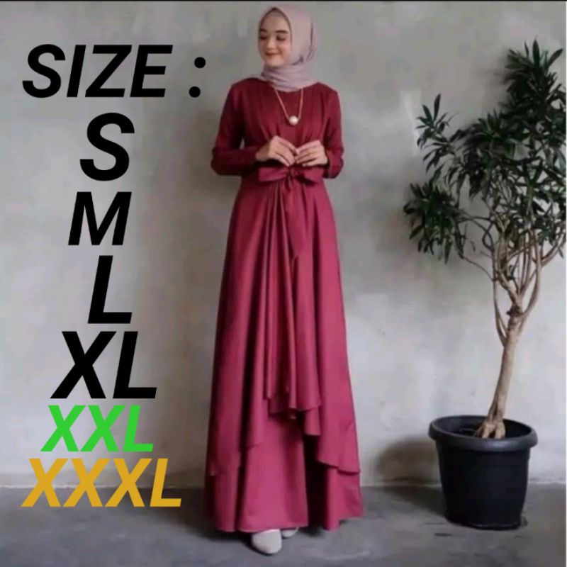 GAMIS ALUNA | ALUNA MAXI DRESS KEKINIAN