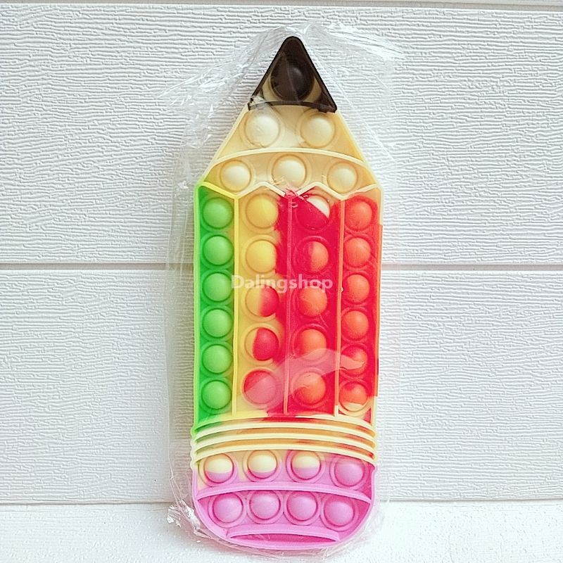 DALINGSHOP Pop it Fidget Mainan Go Bang fox Mind Mainan Anti Stress  Pop Pop itko-Pencil