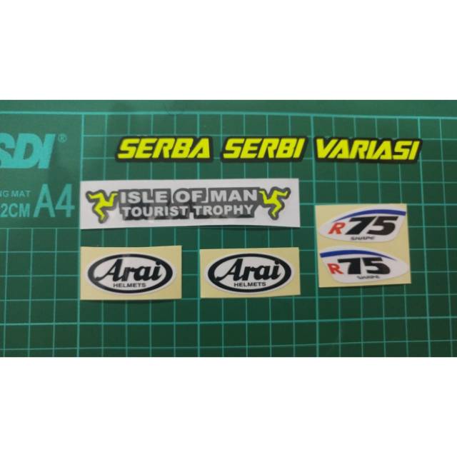 Sticker set ARAI