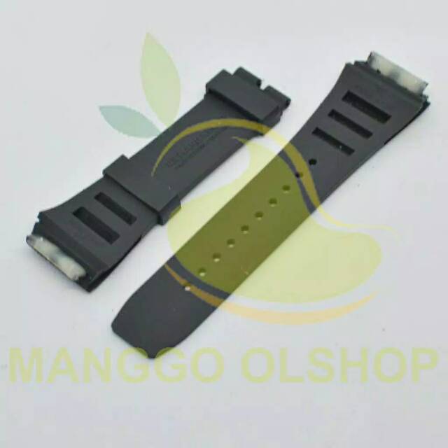 Strap jam tangan richard mile hitam