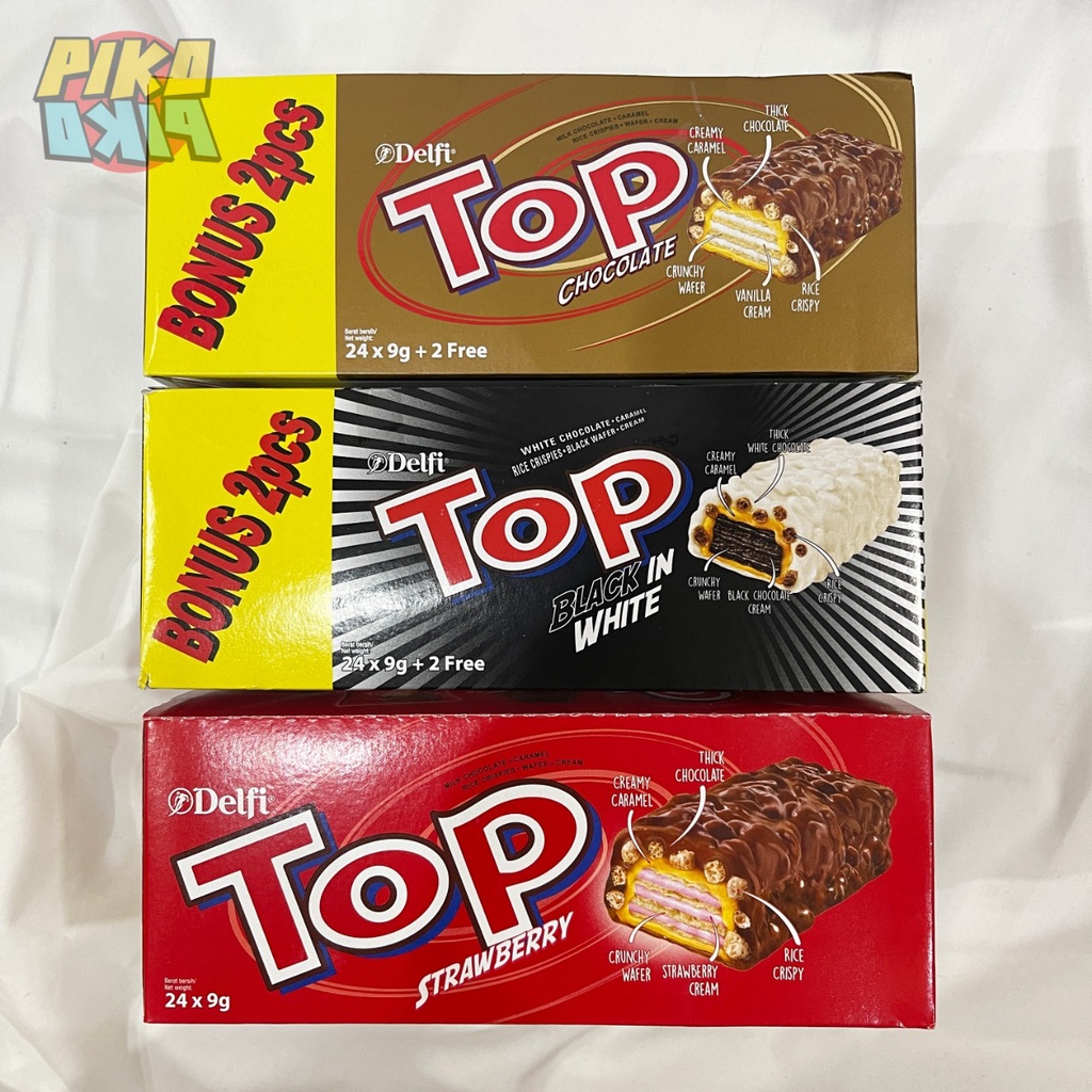 

WAFER TOP DELFI BOX ISI 24 BUNGKUS @9g