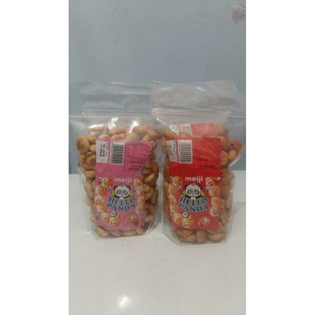 Biskuit Hello Panda Coklat / Strawberry 250gr - COKLAT