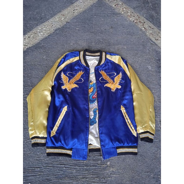 Sukajan. Golden.EaglexDragon.Head|Reversible.MURAYAMA