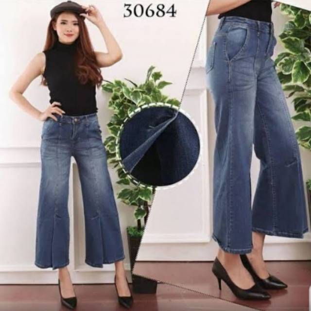Celana kulot VJ  jeans import jumbo