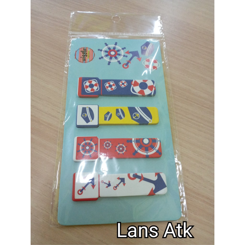 

WIGGLE NAUTICAL STICKY NOTE