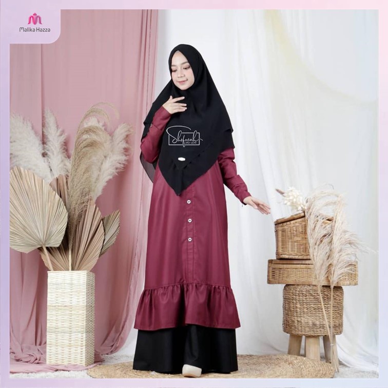 GAMIS SHOFWAH ||Gamis Ixora By Shofwah