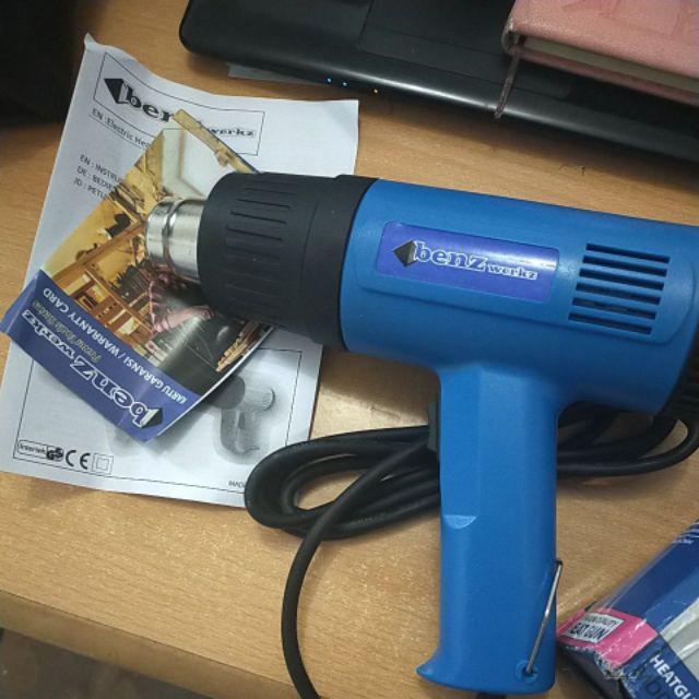 Benz 1600 W Hot Air Gun Heat Gun Pistol Pemanas Stanley Black Decker