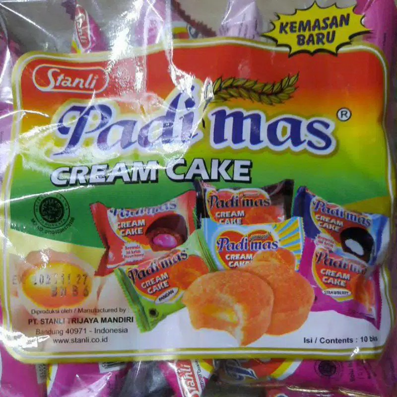 

padimas cream cake- 10 pcs