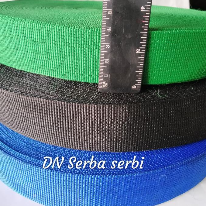

Niakbahan- Tali Webbing Super Kuat Super Hemat L= 4 Cm -Aslii.