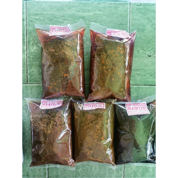

Bumbu kemasan 1/2 Kg an