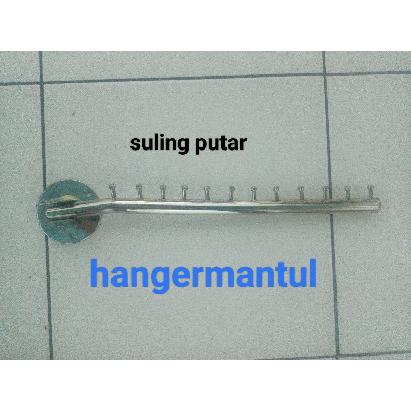 Hanger suling 12 titik putar/goyang