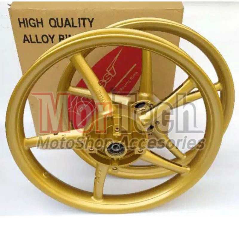 Velg Racing VRossi Sanca Model RCB Yamaha F1zr / F1 / Vega R Lama / Jupiter Mx Lama / Jupiter Z Burh