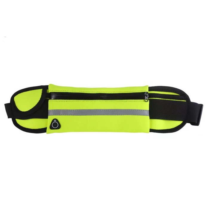 Waterproof Waist Bag Running Belt with Earphone holeTas Pinggang Olaharaga Jogging Lari