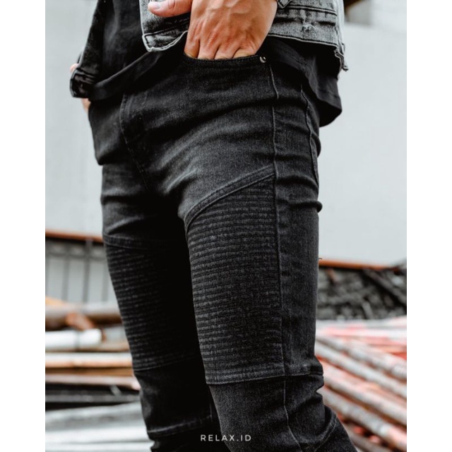 NEW BIKERS RIDERS - CELANA JEANS PRIA MODEL TERBARU 2022 - CELANA JEANS BIKERS