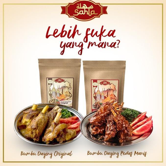 

Sahla Bumbu Daging Bakar Rempah Instant